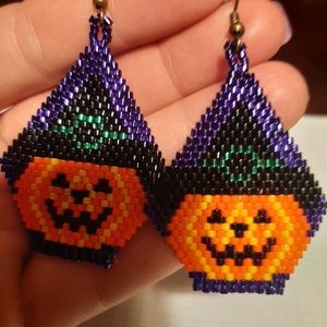 Handmade earrings for Halloween